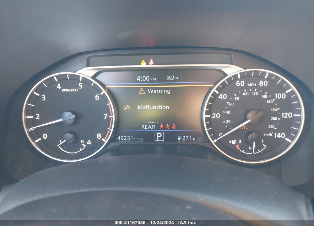 2023 NISSAN ALTIMA SR FWD VIN: 1N4BL4CV4PN359773