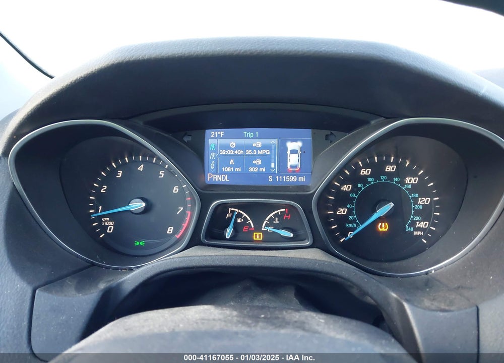 2014 FORD FOCUS SE VIN: 1FADP3F21EL458634