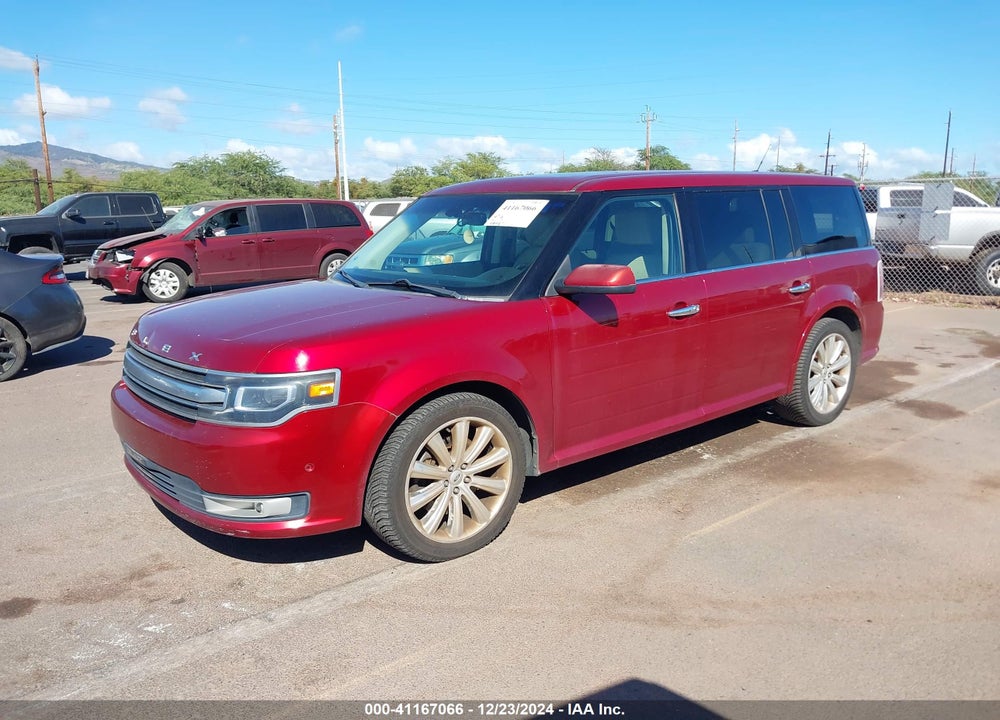 2014 FORD FLEX LIMITED VIN: 2FMGK5D81EBD10486
