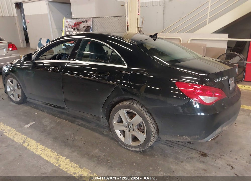 2018 MERCEDES-BENZ CLA 250 VIN: WDDSJ4GB1JN587775