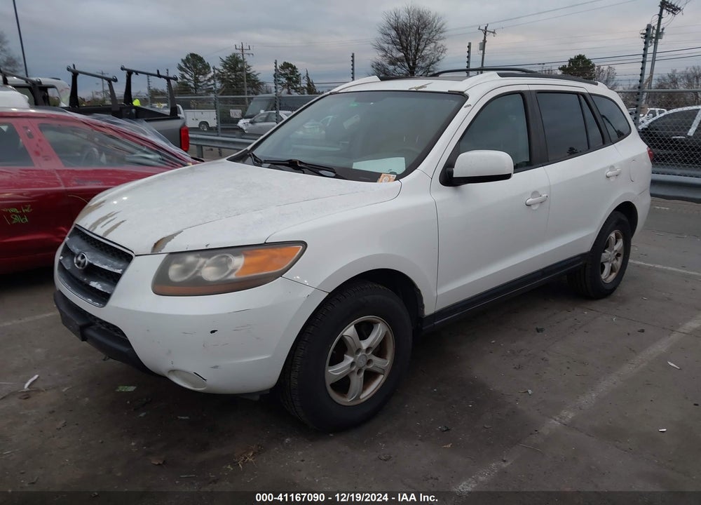 2007 HYUNDAI SANTA FE GLS VIN: 5NMSG13DX7H092530