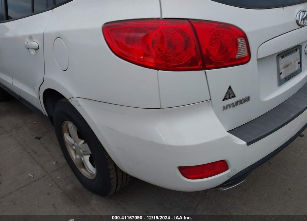 2007 HYUNDAI SANTA FE GLS VIN: 5NMSG13DX7H092530