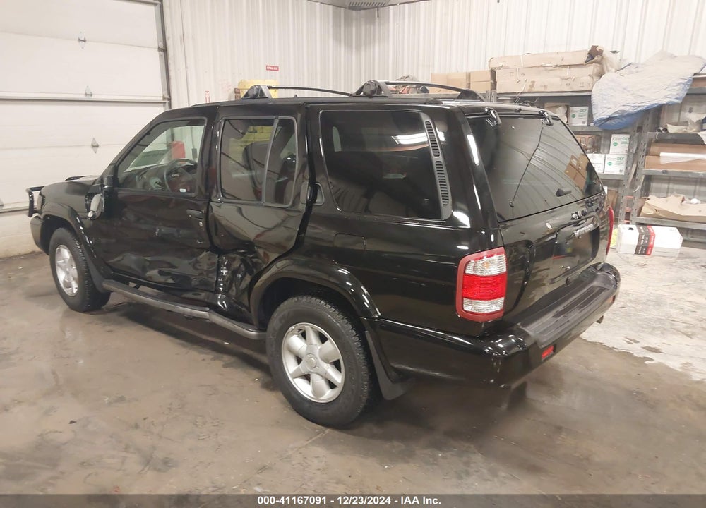 2001 NISSAN PATHFINDER LE VIN: JN8DR07Y11W503834