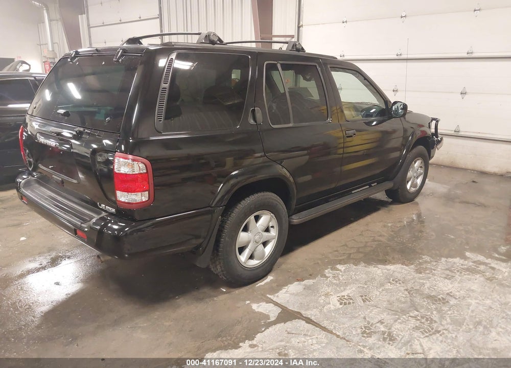 2001 NISSAN PATHFINDER LE VIN: JN8DR07Y11W503834