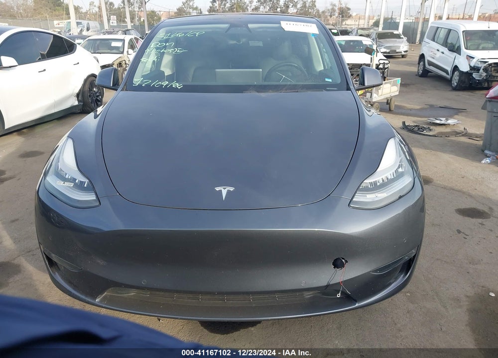 2020 TESLA MODEL Y VIN: 5YJYGDEE4LF014886
