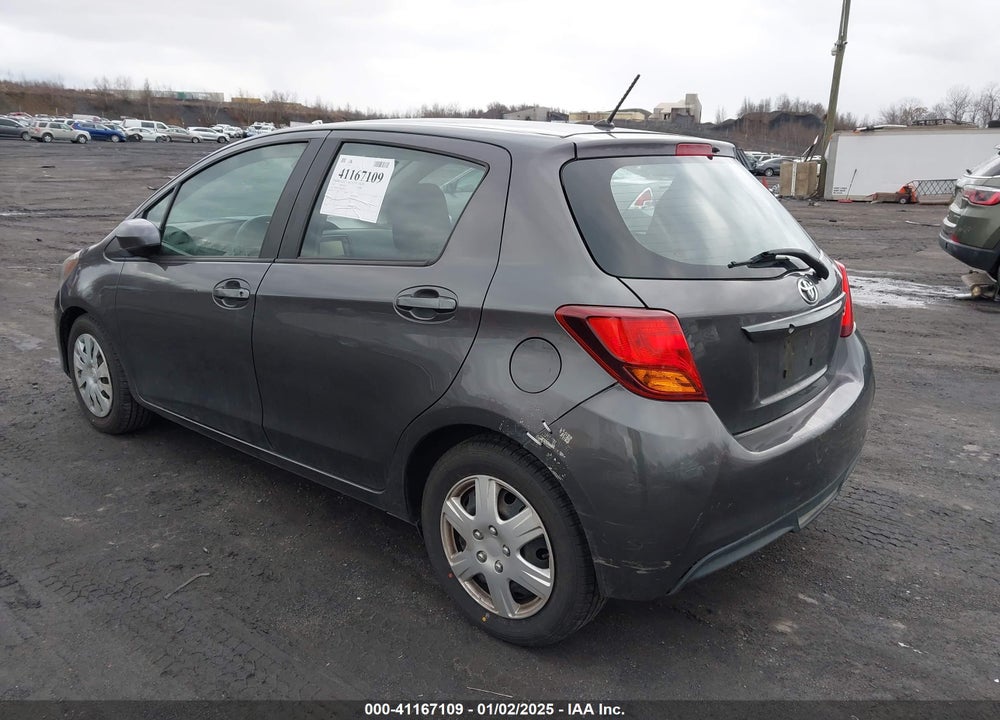 2017 TOYOTA YARIS L VIN: VNKKTUD38HA080754