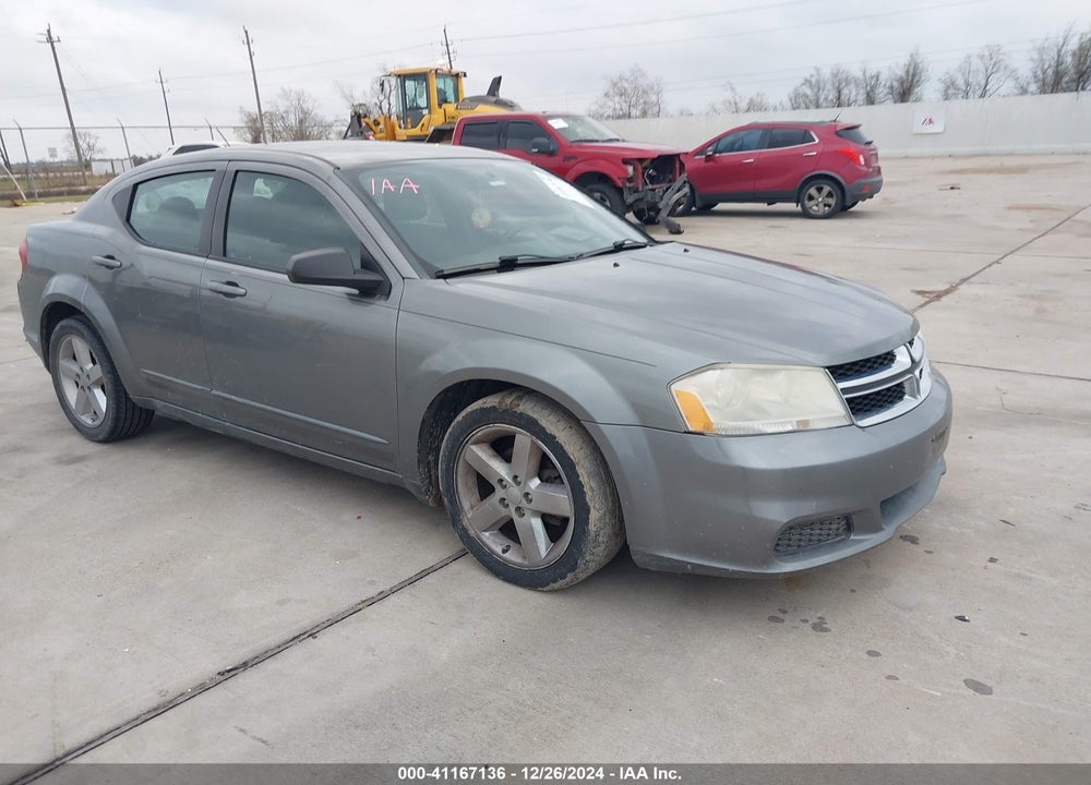 2012 DODGE AVENGER SE VIN: 1C3CDZAB2CN153996