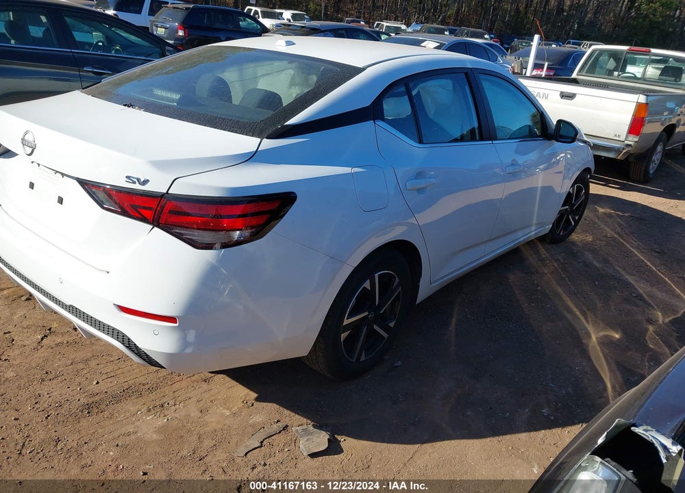 2024 NISSAN SENTRA SV XTRONIC CVT VIN: 3N1AB8CV3RY317605