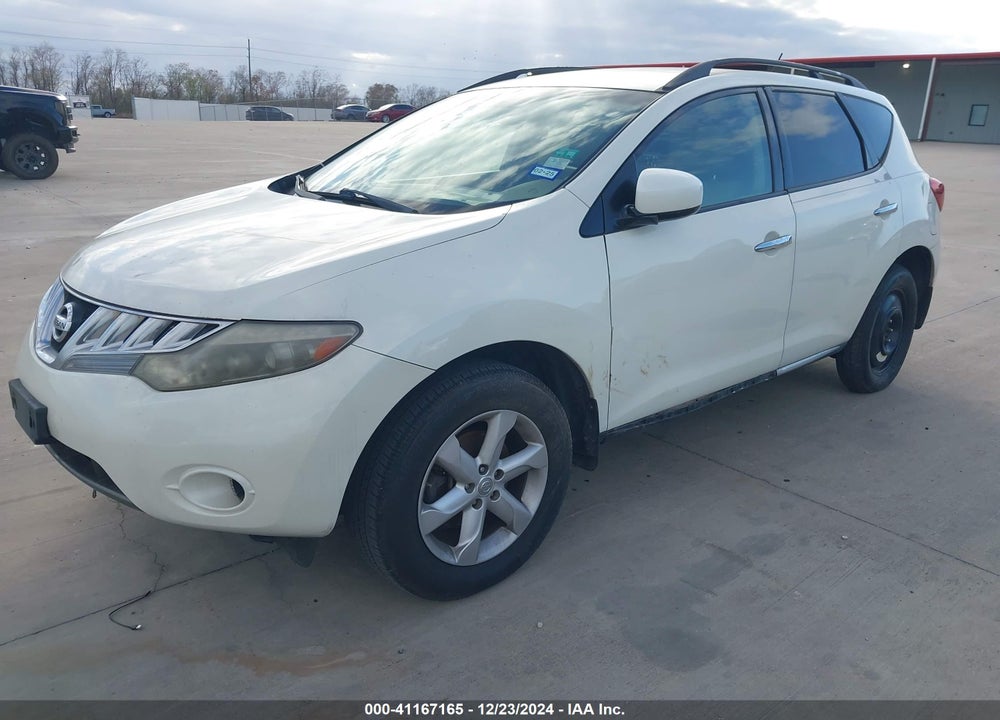 2010 NISSAN MURANO SL VIN: JN8AZ1MU9AW010025