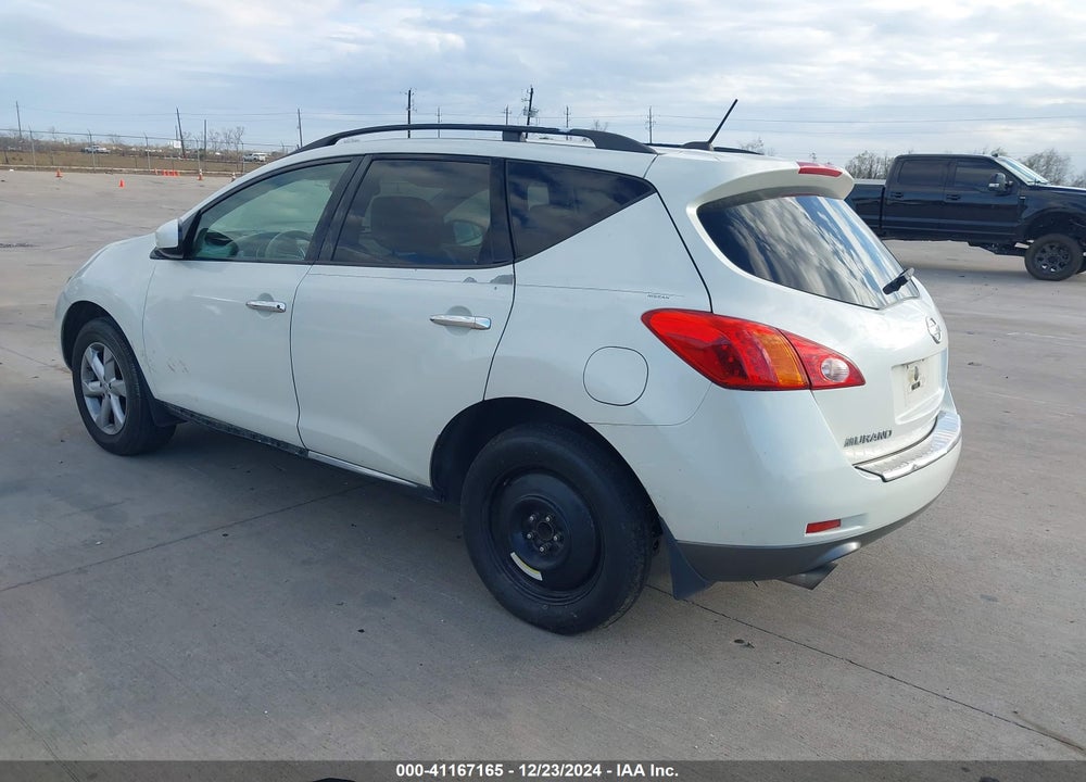 2010 NISSAN MURANO SL VIN: JN8AZ1MU9AW010025
