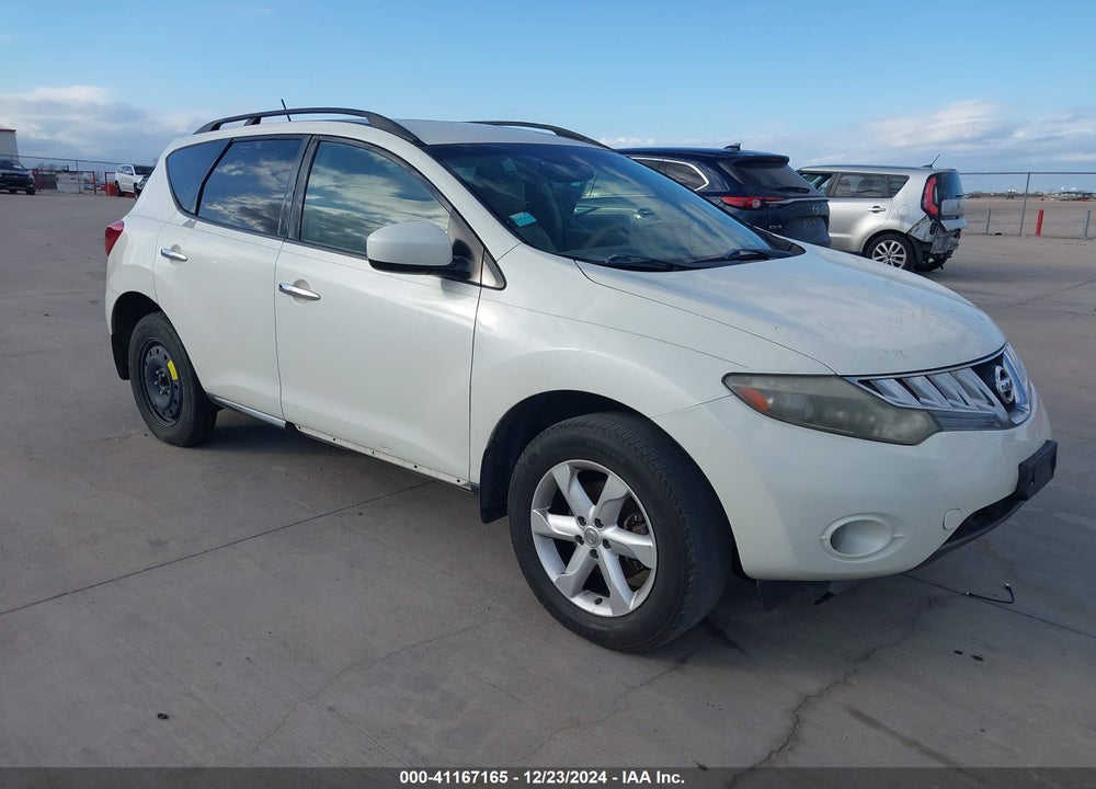 2010 NISSAN MURANO SL VIN: JN8AZ1MU9AW010025