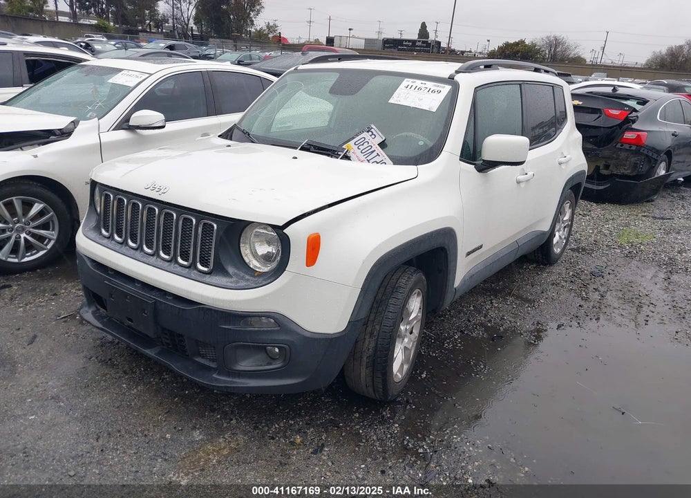 2018 JEEP RENEGADE LATITUDE FWD VIN: ZACCJABB2JPH27084