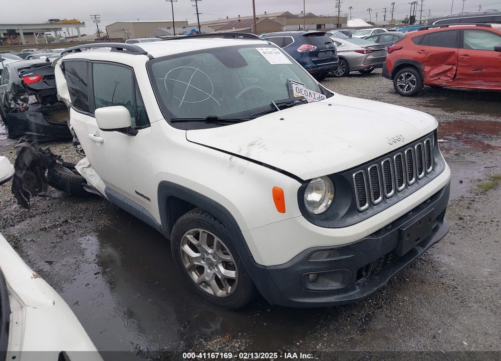 2018 JEEP RENEGADE LATITUDE FWD VIN: ZACCJABB2JPH27084