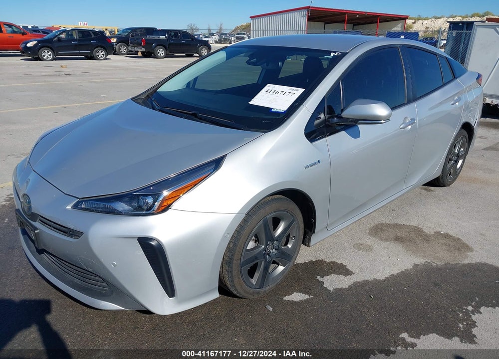 2019 TOYOTA PRIUS VIN: JTDKARFU2K3077524