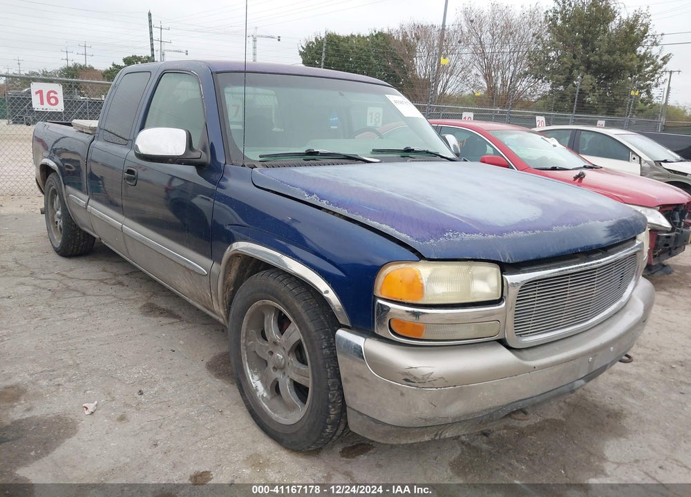 2000 GMC SIERRA 1500 SLE VIN: 2GTEC19V8Y1206314