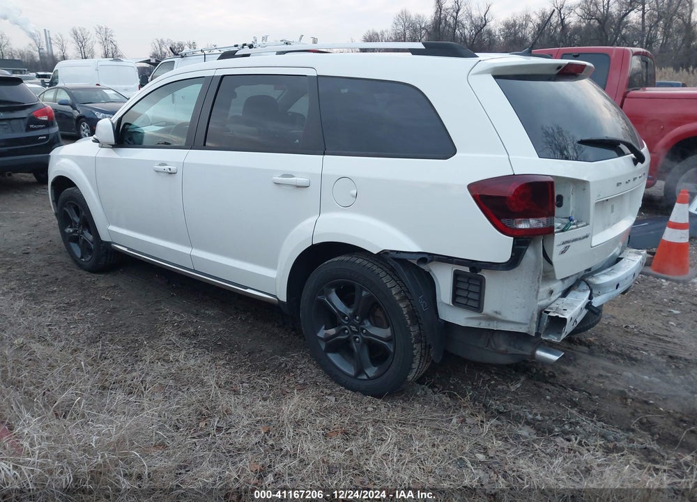 2018 DODGE JOURNEY CROSSROAD AWD VIN: 3C4PDDGGXJT370938