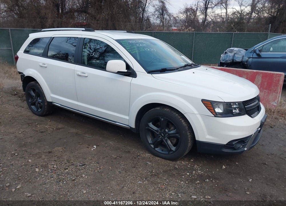 2018 DODGE JOURNEY CROSSROAD AWD VIN: 3C4PDDGGXJT370938