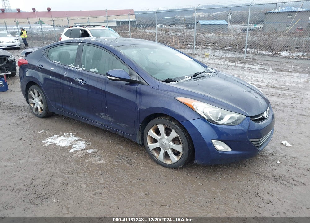 2013 HYUNDAI ELANTRA LIMITED VIN: 5NPDH4AEXDH400569