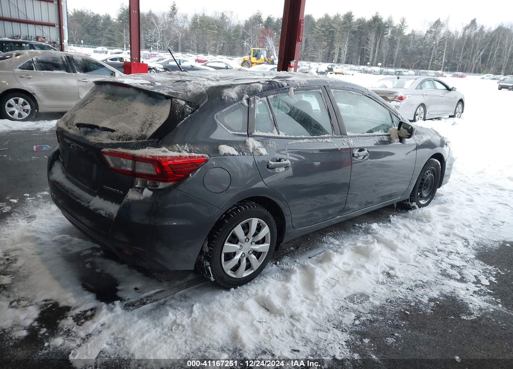 2019 SUBARU IMPREZA 2.0I VIN: 4S3GTAA6XK3701788