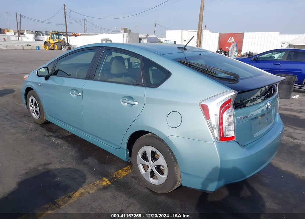 2014 TOYOTA PRIUS VIN: JTDKN3DU4E1849249