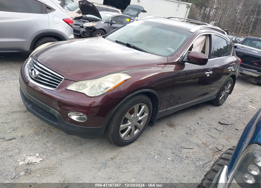 2012 INFINITI EX35 JOURNEY VIN: JN1AJ0HP2CM400662
