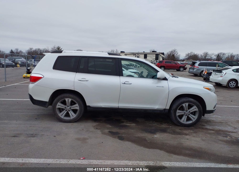 2012 TOYOTA HIGHLANDER LIMITED V6 VIN: 5TDDK3EHXCS129330