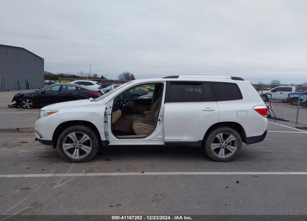 2012 TOYOTA HIGHLANDER LIMITED V6 VIN: 5TDDK3EHXCS129330