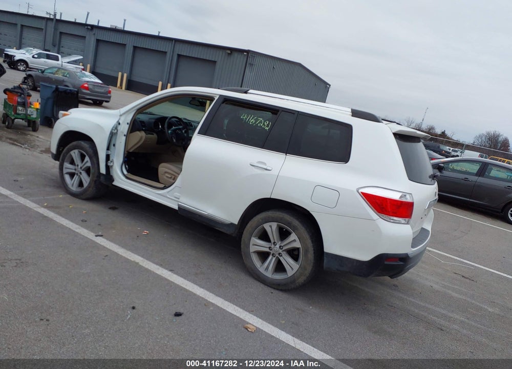 2012 TOYOTA HIGHLANDER LIMITED V6 VIN: 5TDDK3EHXCS129330