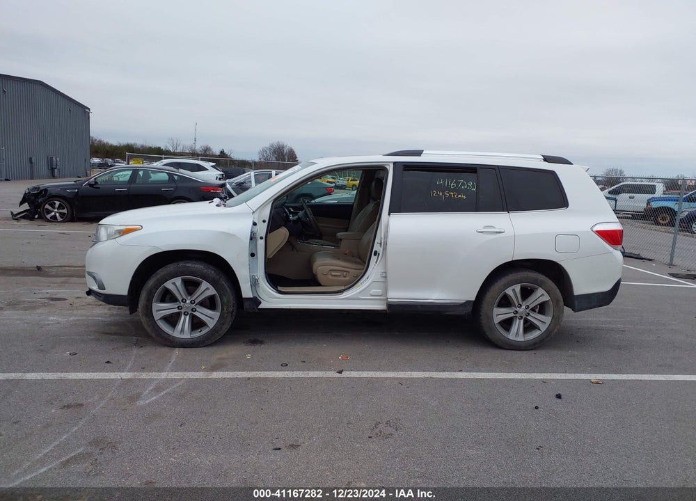 2012 TOYOTA HIGHLANDER LIMITED V6 VIN: 5TDDK3EHXCS129330