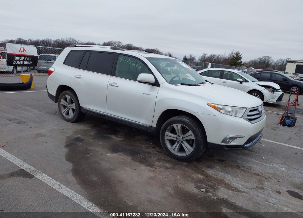 2012 TOYOTA HIGHLANDER LIMITED V6 VIN: 5TDDK3EHXCS129330