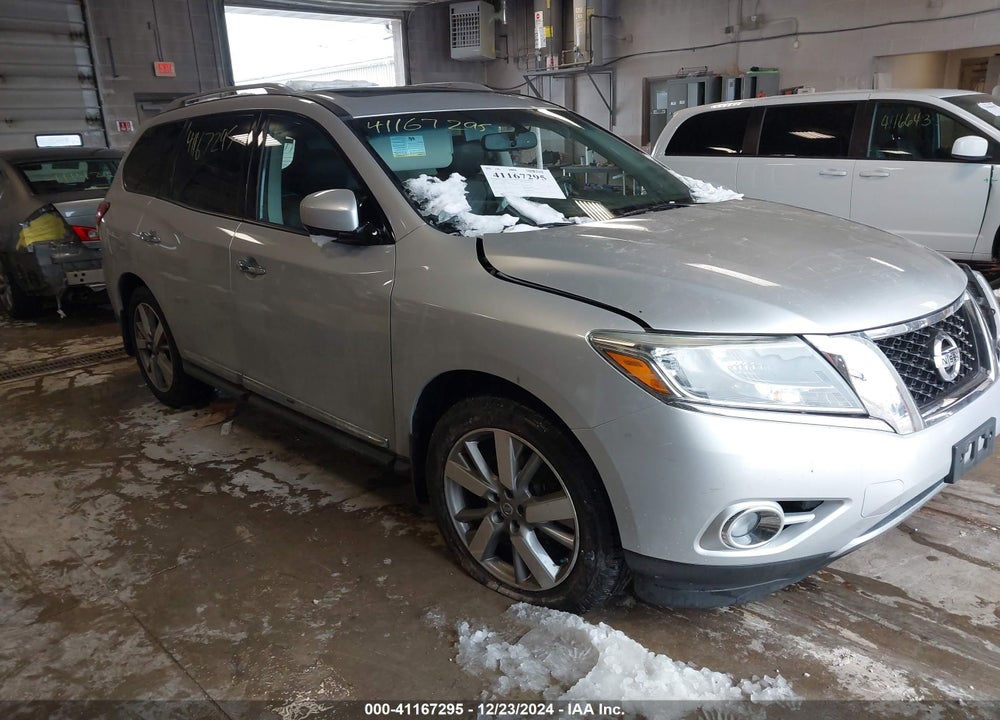 2016 NISSAN PATHFINDER PLATINUM VIN: 5N1AR2MM6GC640043
