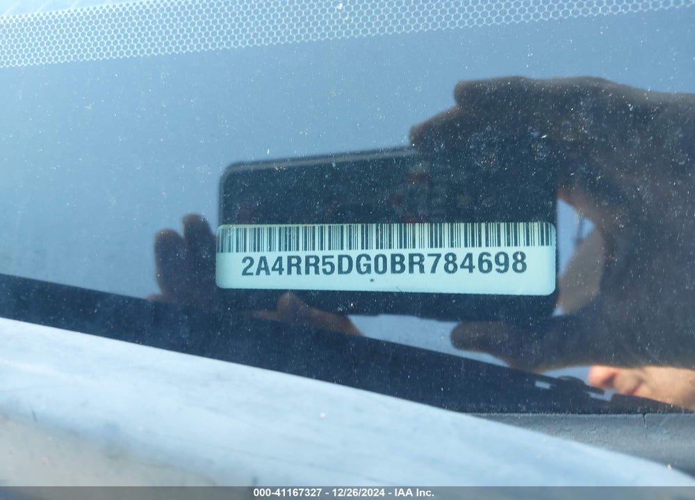 2011 CHRYSLER TOWN & COUNTRY TOURING VIN: 2A4RR5DG0BR784698