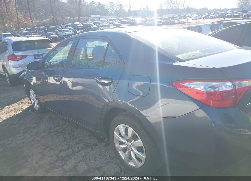 2016 TOYOTA COROLLA LE VIN: 2T1BURHE1GC631079