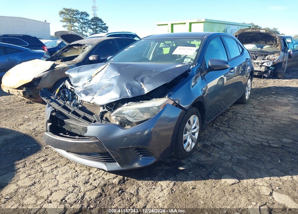 2016 TOYOTA COROLLA LE VIN: 2T1BURHE1GC631079