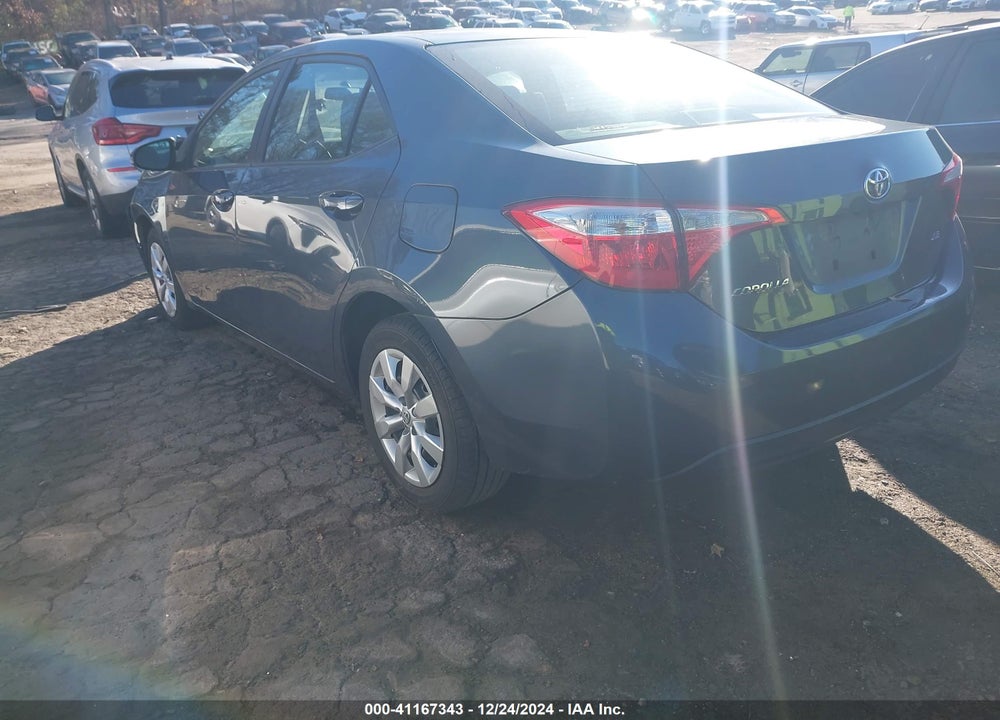 2016 TOYOTA COROLLA LE VIN: 2T1BURHE1GC631079