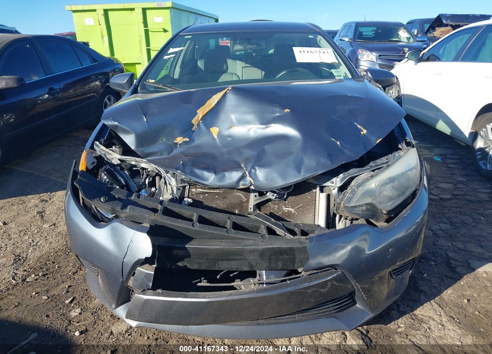 2016 TOYOTA COROLLA LE VIN: 2T1BURHE1GC631079
