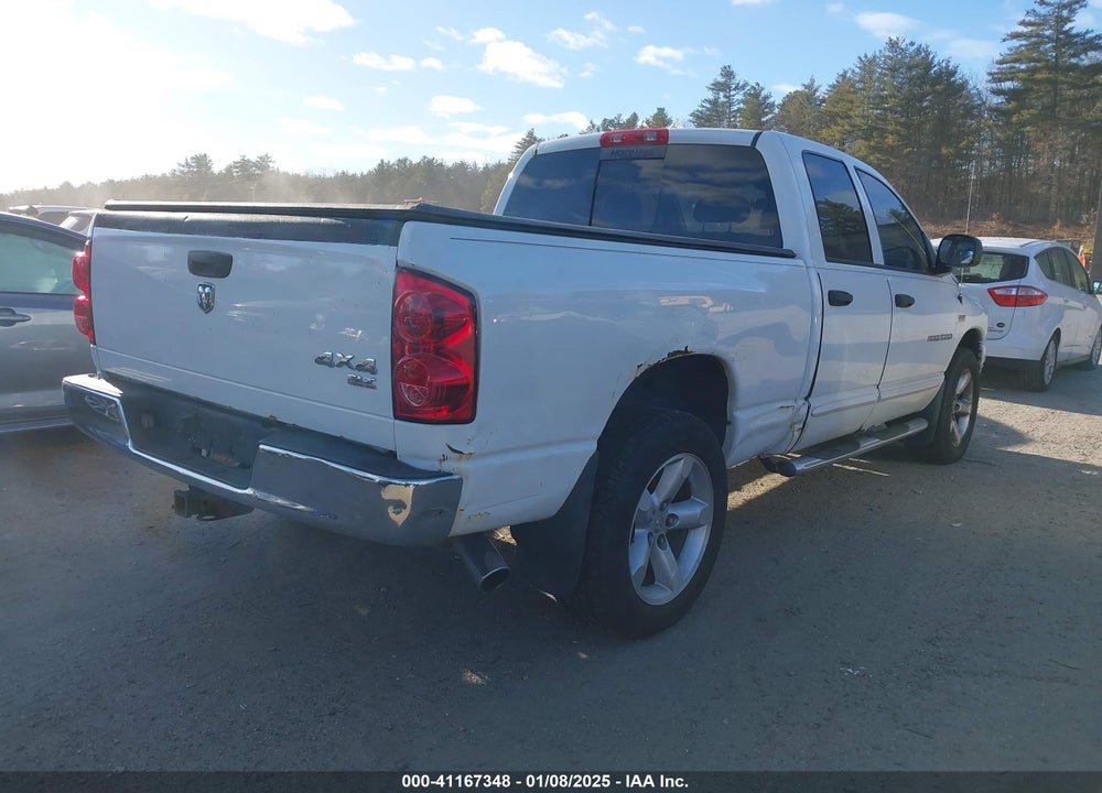 2007 DODGE RAM 1500 SLT/TRX4 OFF ROAD/SPORT VIN: 1D7HU18257S116561