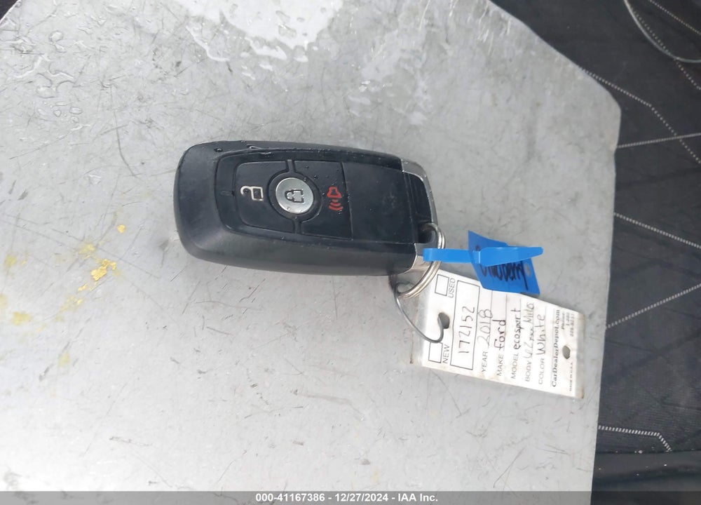 2018 FORD ECOSPORT SE VIN: MAJ6P1UL6JC172152