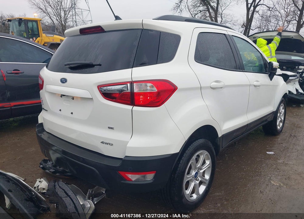 2018 FORD ECOSPORT SE VIN: MAJ6P1UL6JC172152