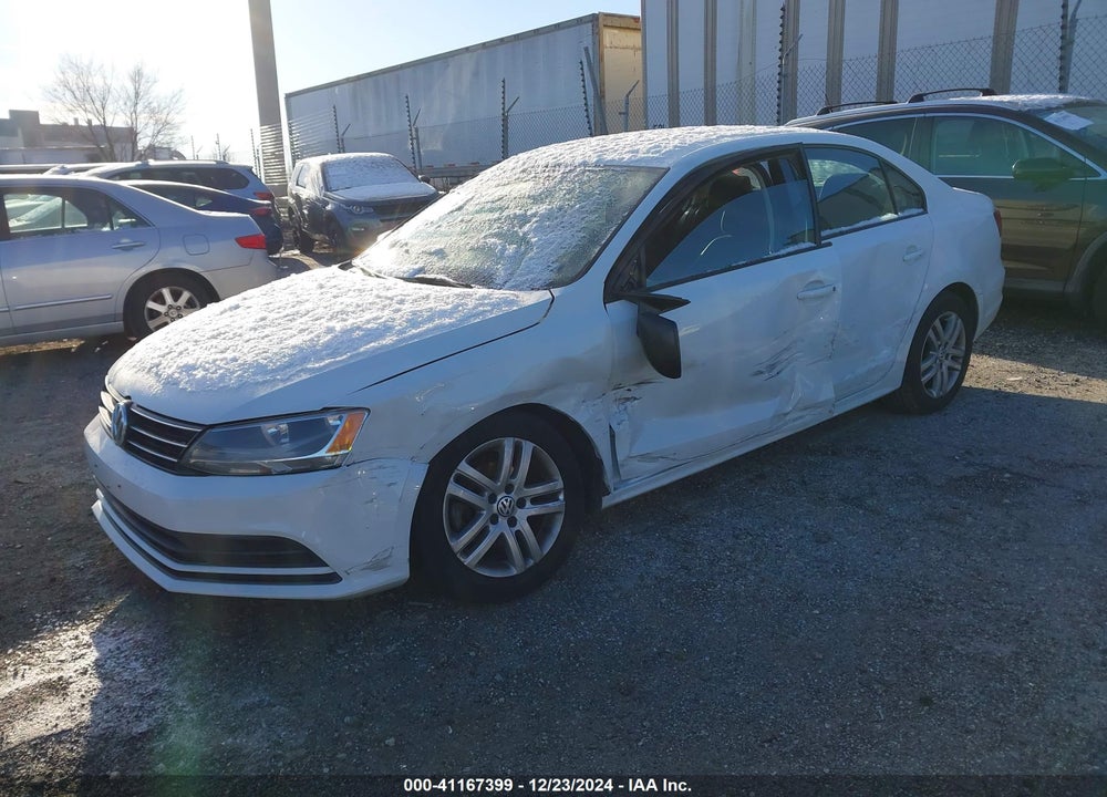 2015 VOLKSWAGEN JETTA 2.0L S VIN: 3VW2K7AJ0FM243345