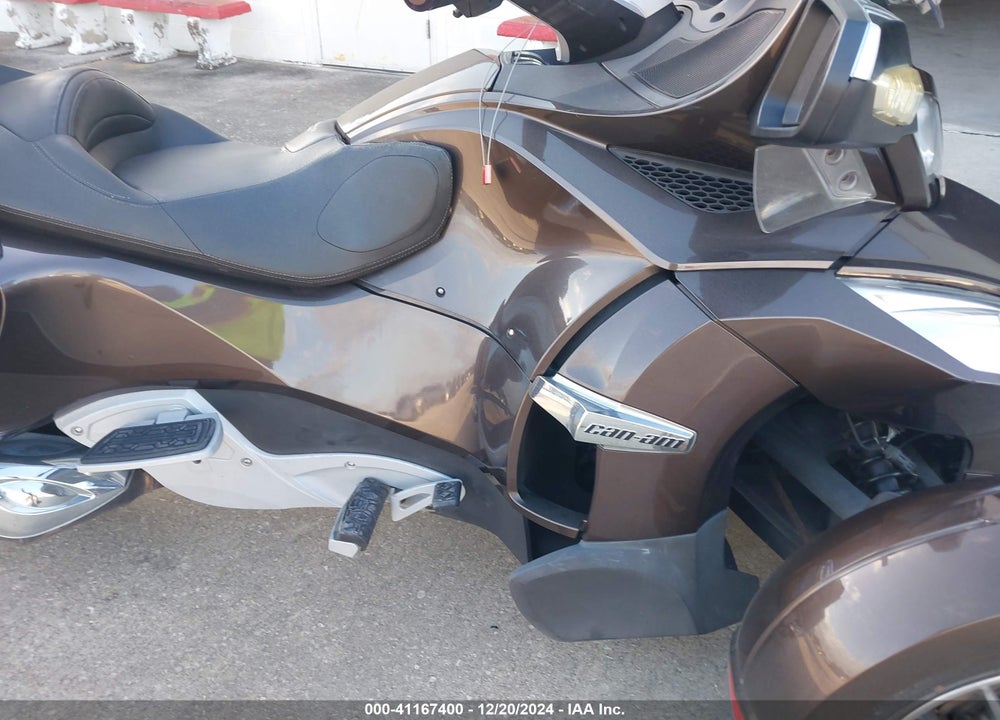 2012 CAN-AM SPYDER ROADSTER RT-LTD VIN: 2BXJBRC11CV000209