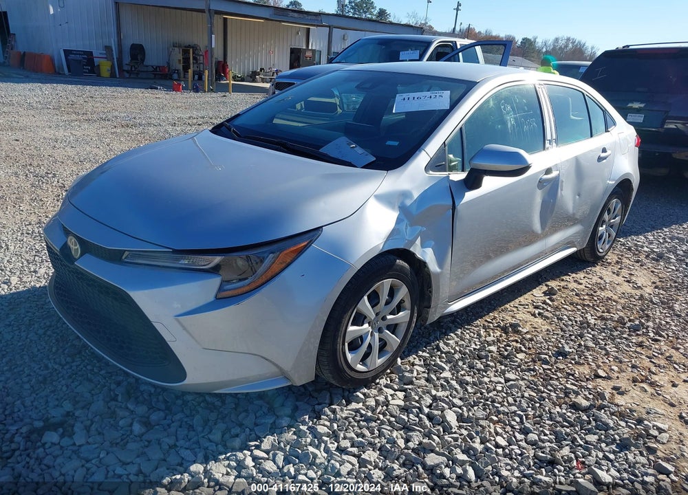 2022 TOYOTA COROLLA LE VIN: JTDEPMAE3NJ219510