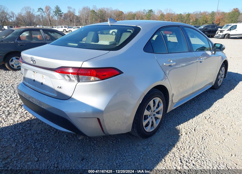 2022 TOYOTA COROLLA LE VIN: JTDEPMAE3NJ219510