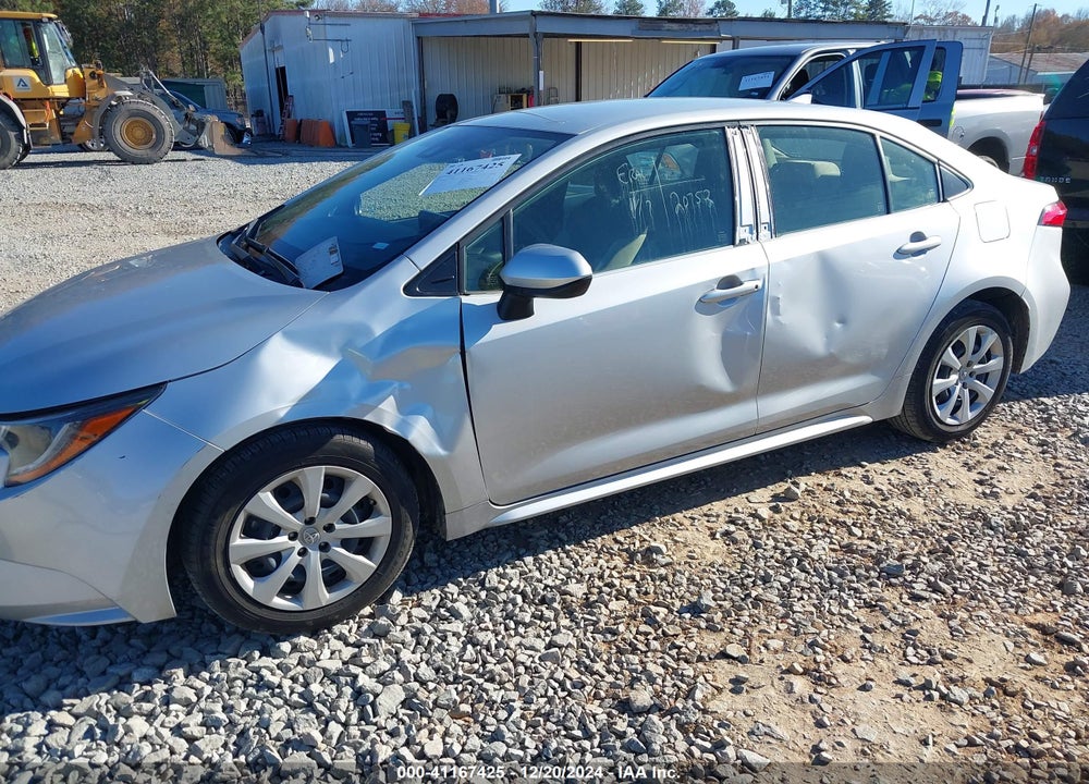 2022 TOYOTA COROLLA LE VIN: JTDEPMAE3NJ219510