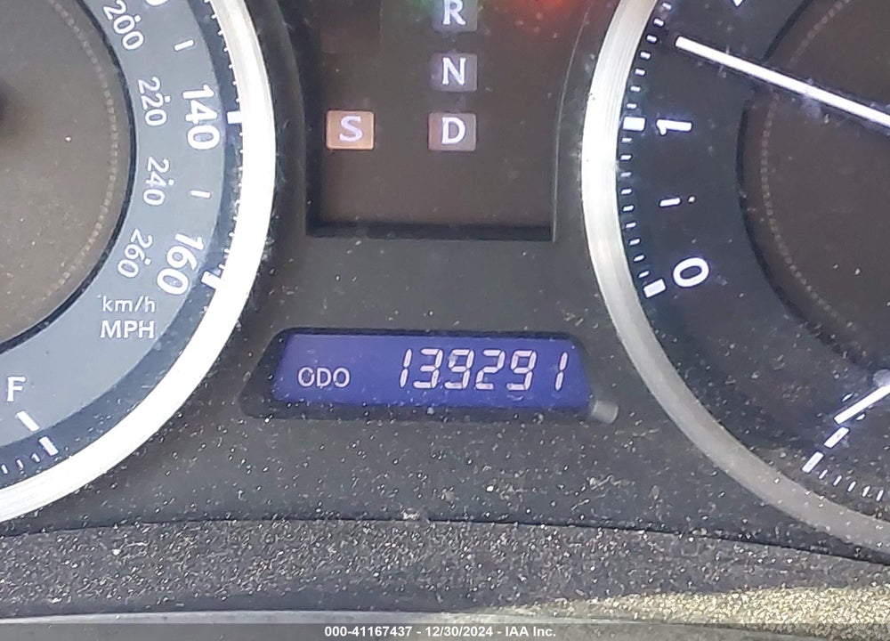 2012 LEXUS IS VIN: JTHBF5C29C5172468