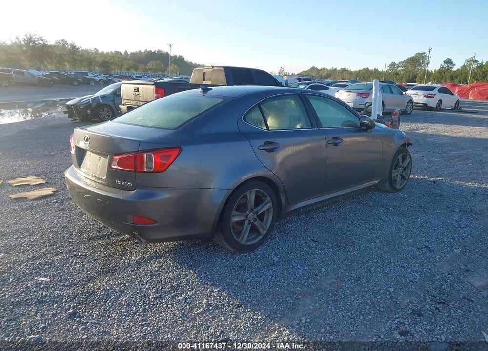 2012 LEXUS IS VIN: JTHBF5C29C5172468