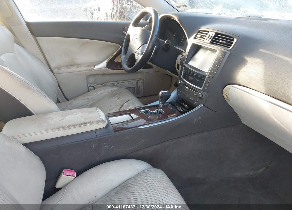 2012 LEXUS IS VIN: JTHBF5C29C5172468
