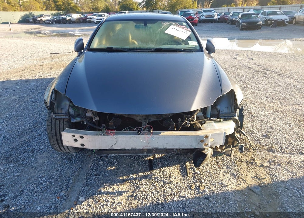 2012 LEXUS IS VIN: JTHBF5C29C5172468