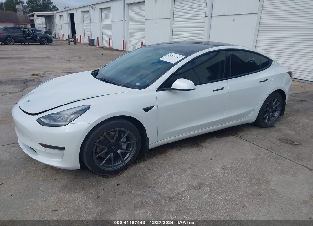 2021 TESLA MODEL 3 STANDARD RANGE PLUS REAR-WHEEL DRIVE VIN: 5YJ3E1EA9MF861058