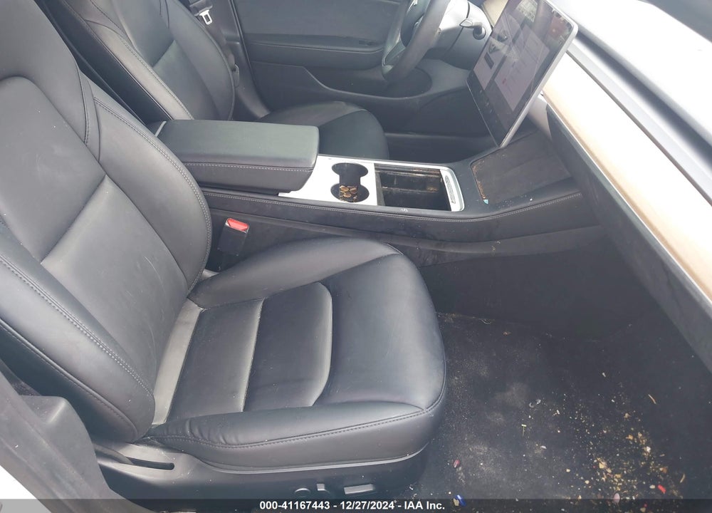 2021 TESLA MODEL 3 STANDARD RANGE PLUS REAR-WHEEL DRIVE VIN: 5YJ3E1EA9MF861058